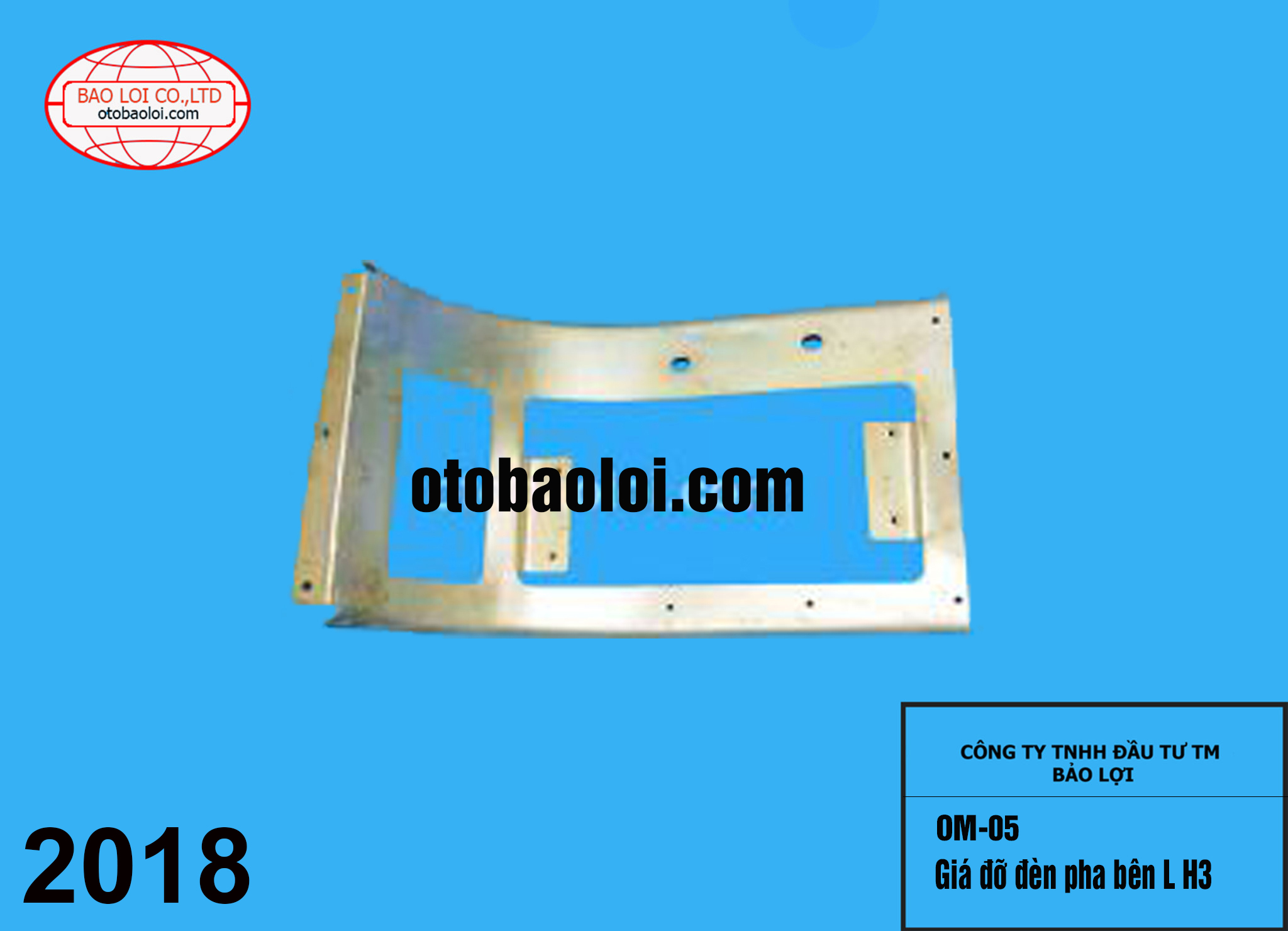 Giá đỡ đèn pha bên L H3