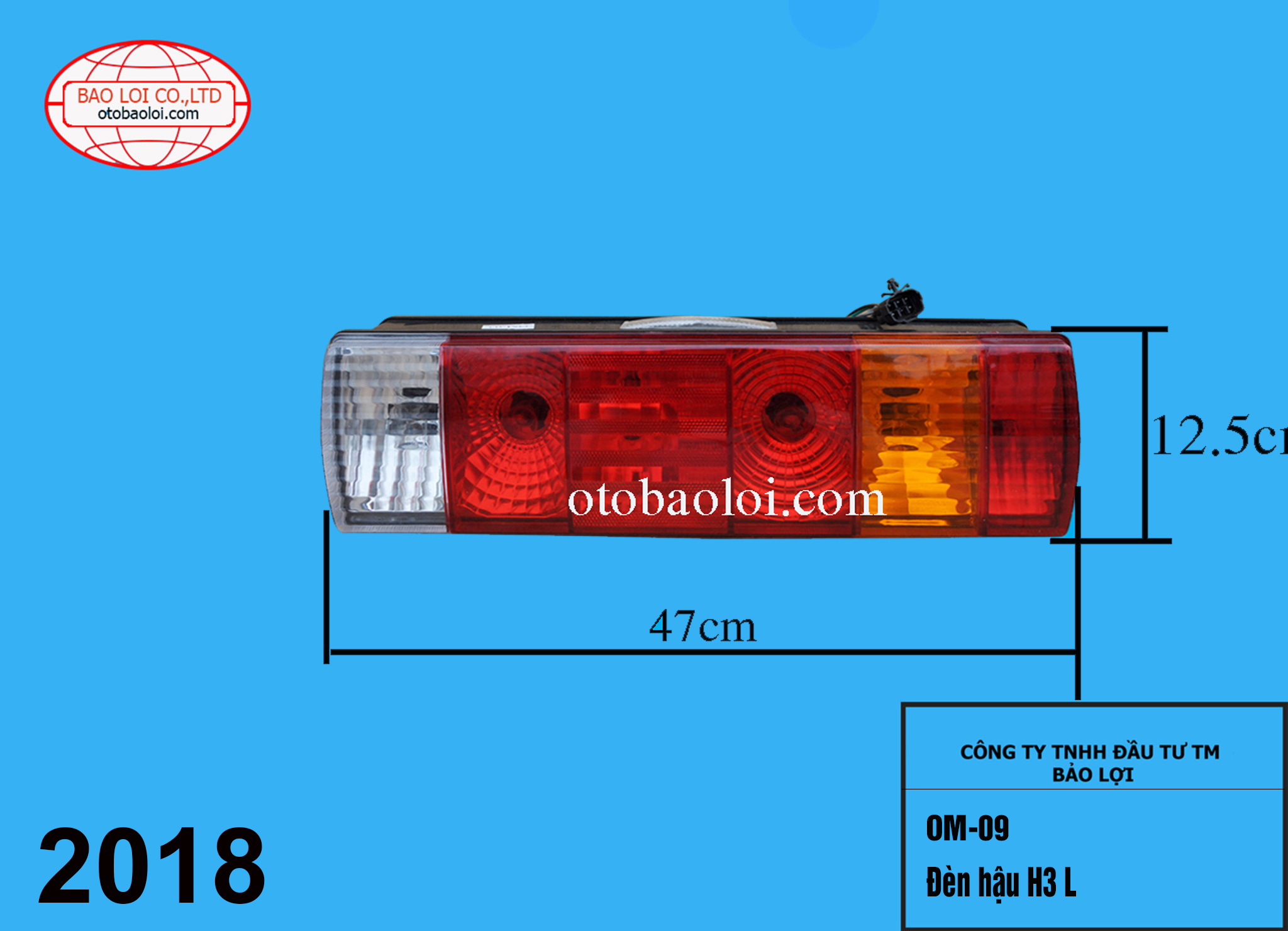 Đèn hậu H3 L