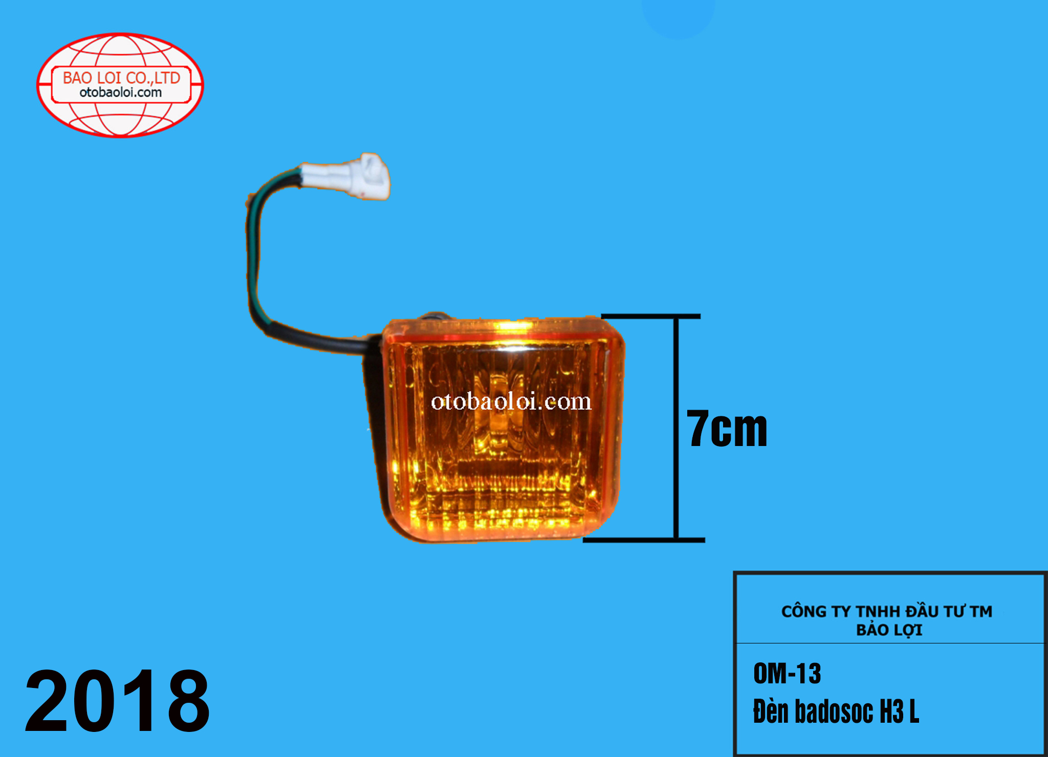 Đèn badosoc H3 L