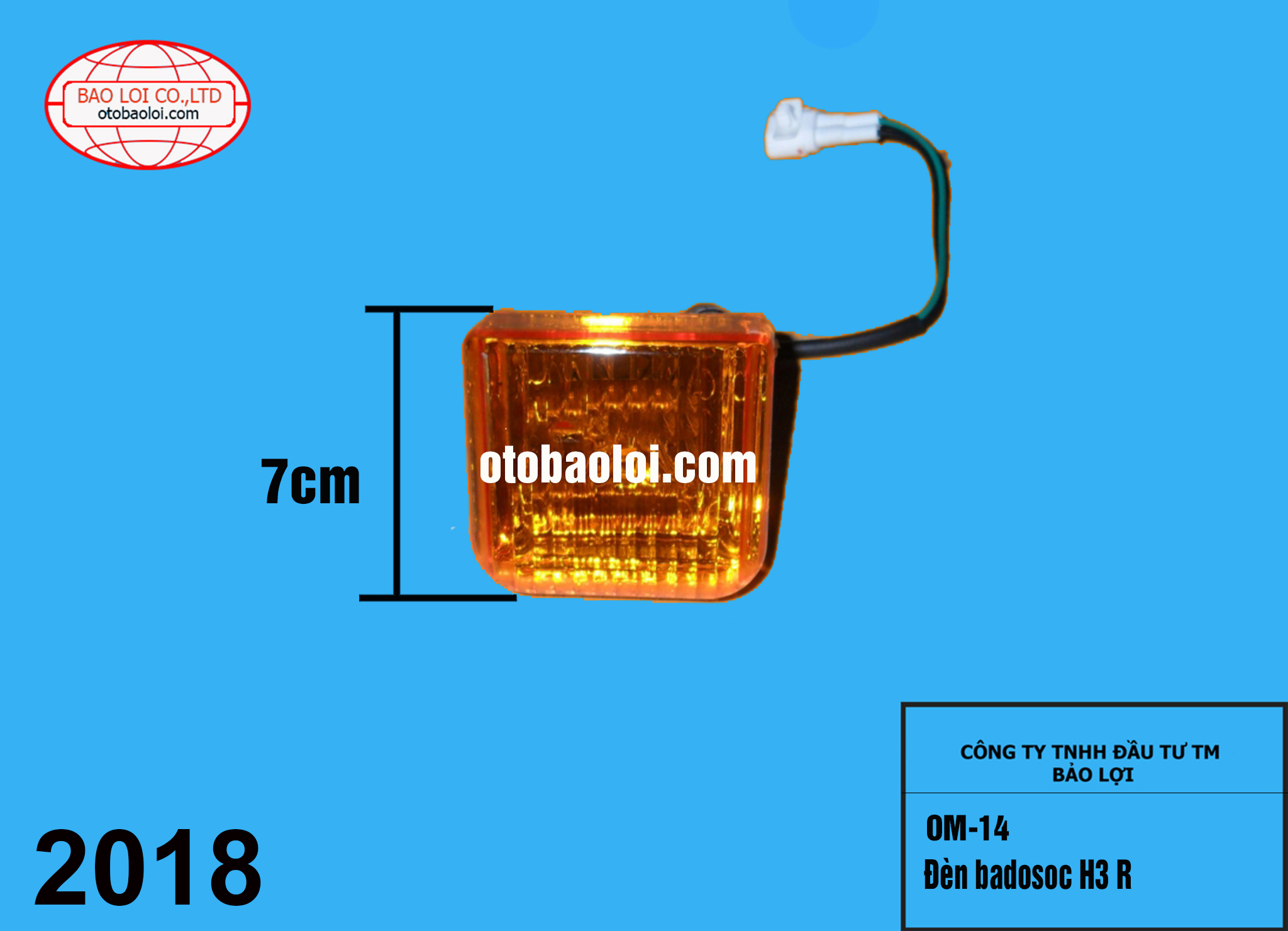 Đèn badosoc H3 R