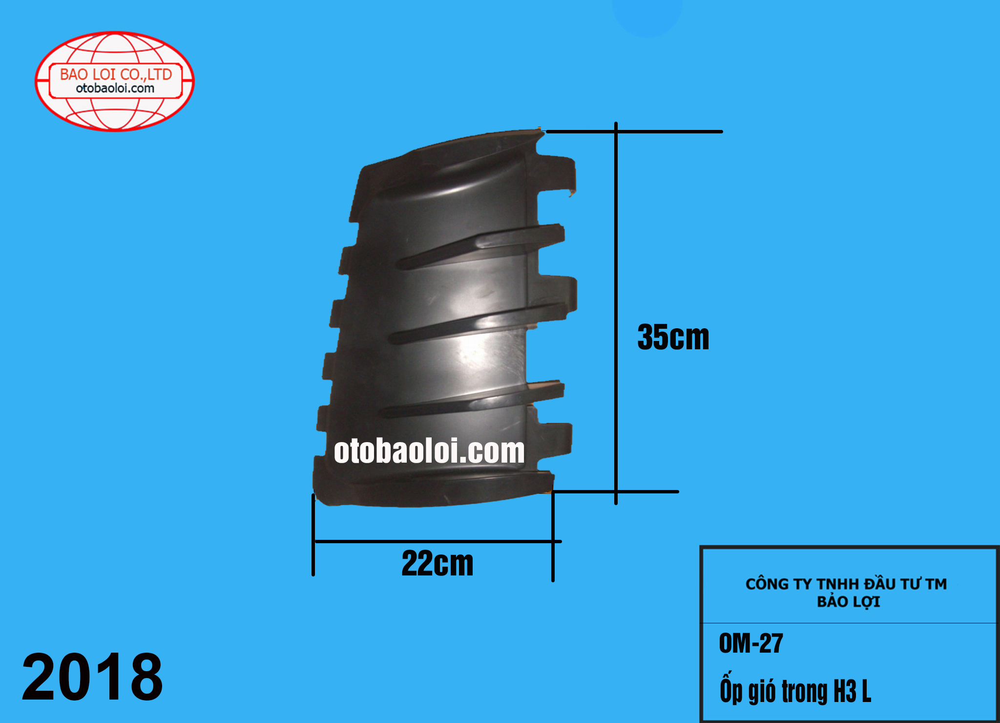 Ốp gió trong H3 L