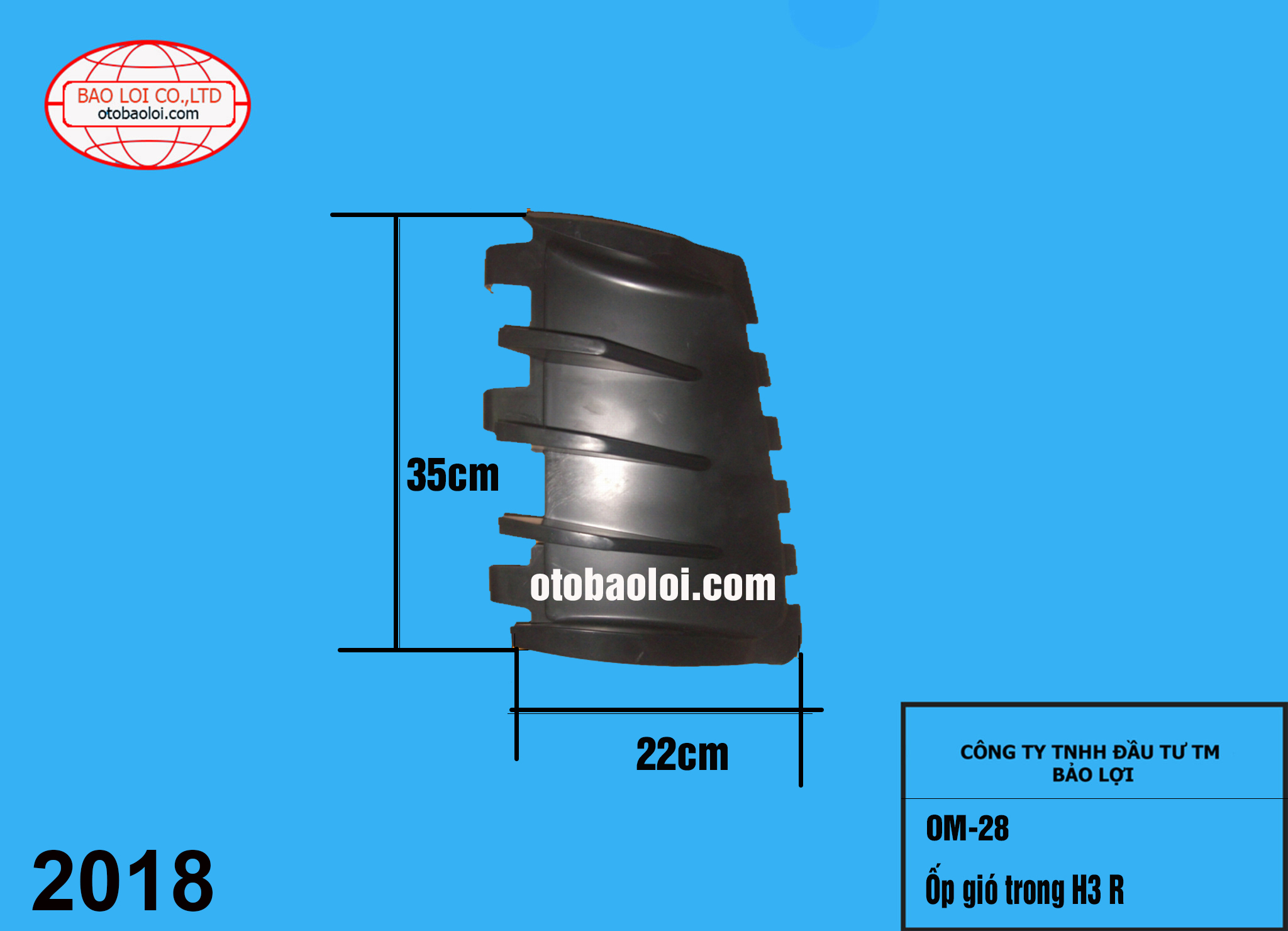Ốp gió trong H3 R