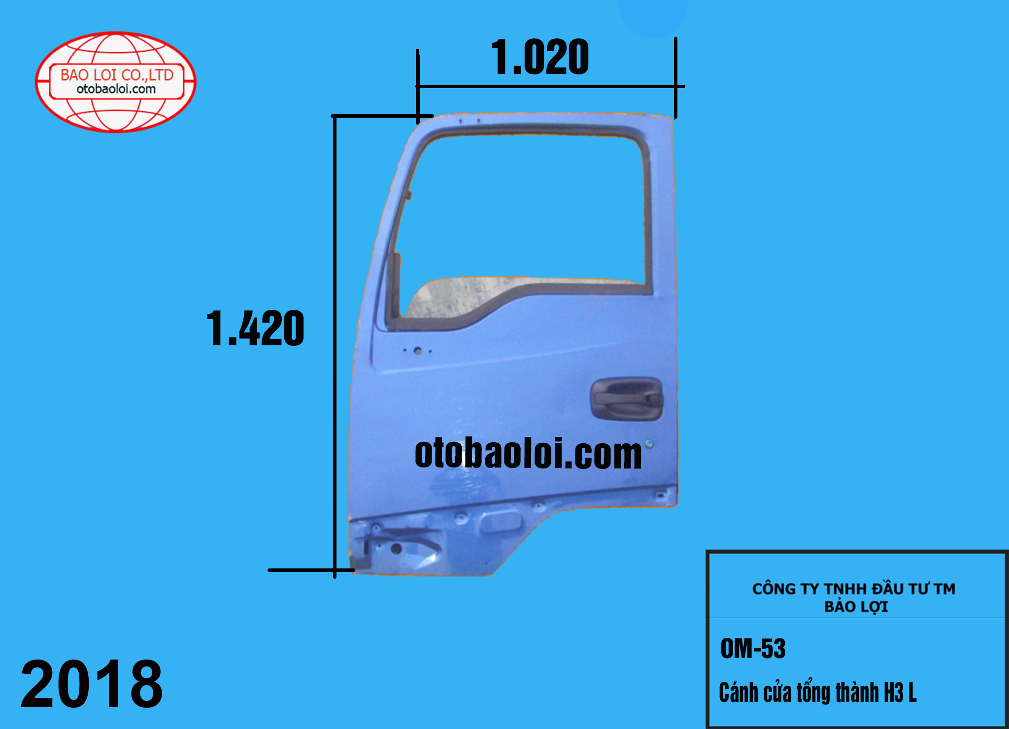 Cánh cửa tổng thành H3 L