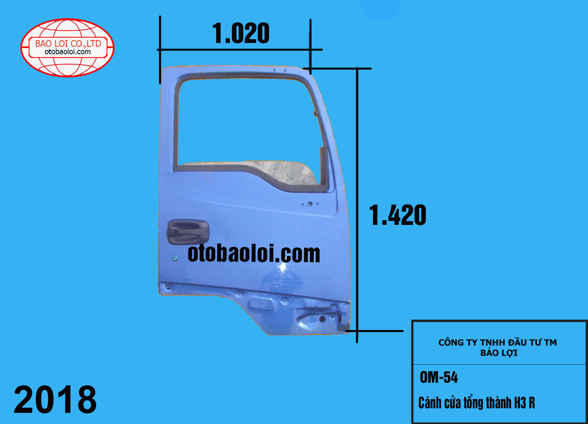 Cánh cửa tổng thành H3 R