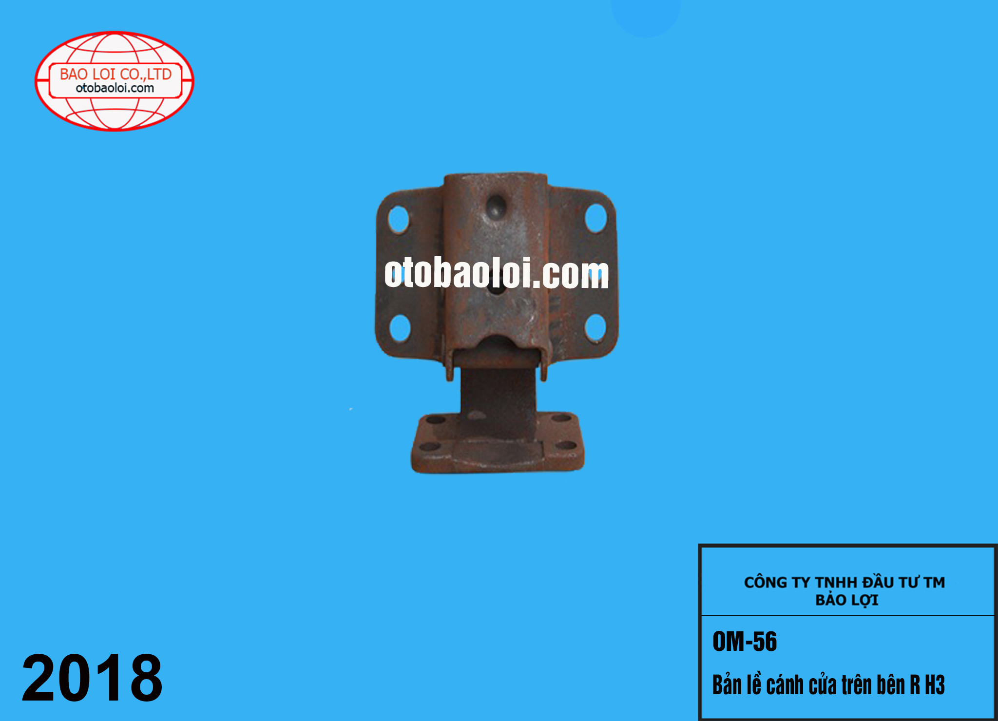 Bản lề cánh cửa trên bên R H3