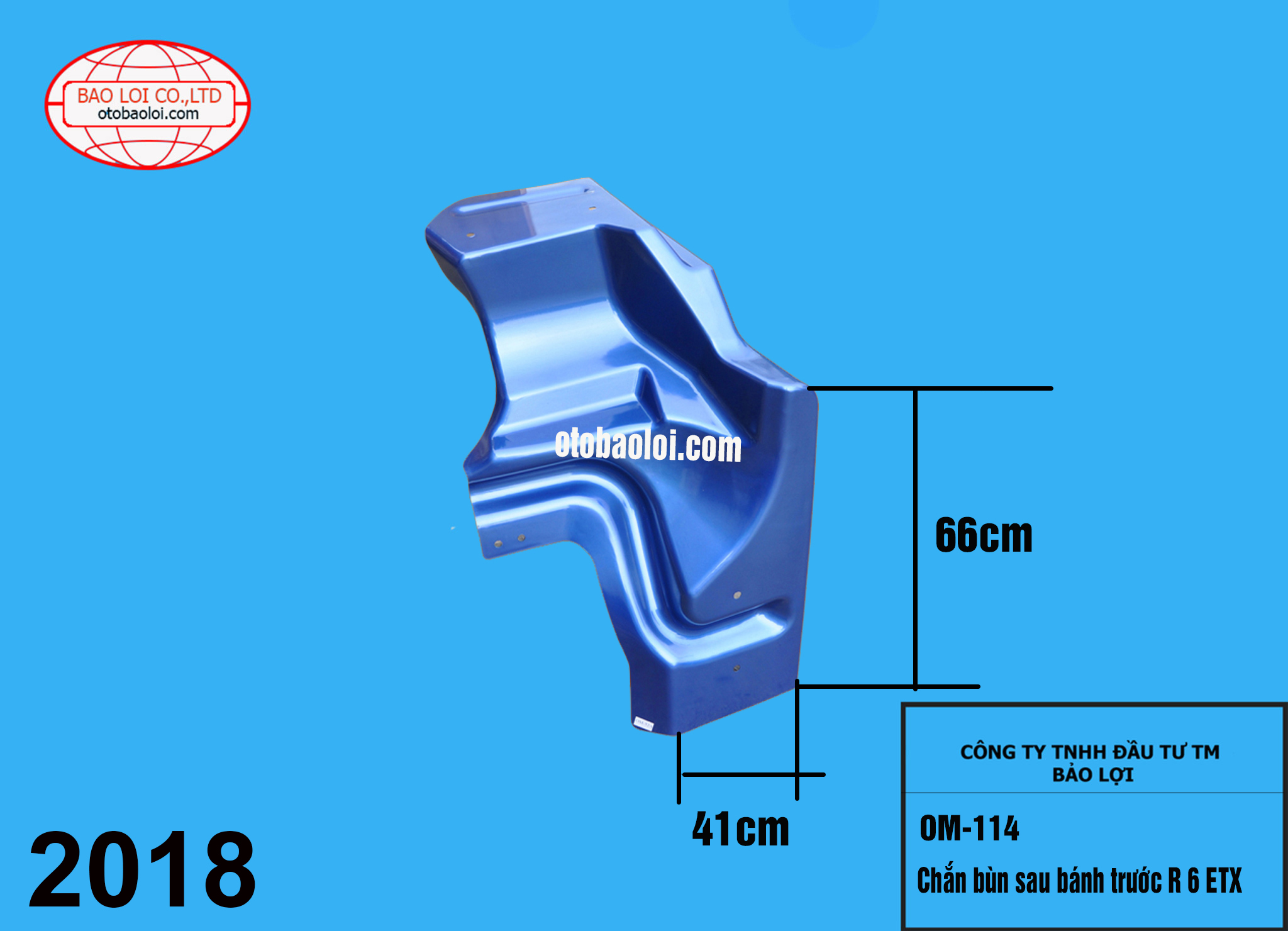 Chắn bùn sau bánh trước R 6ETX