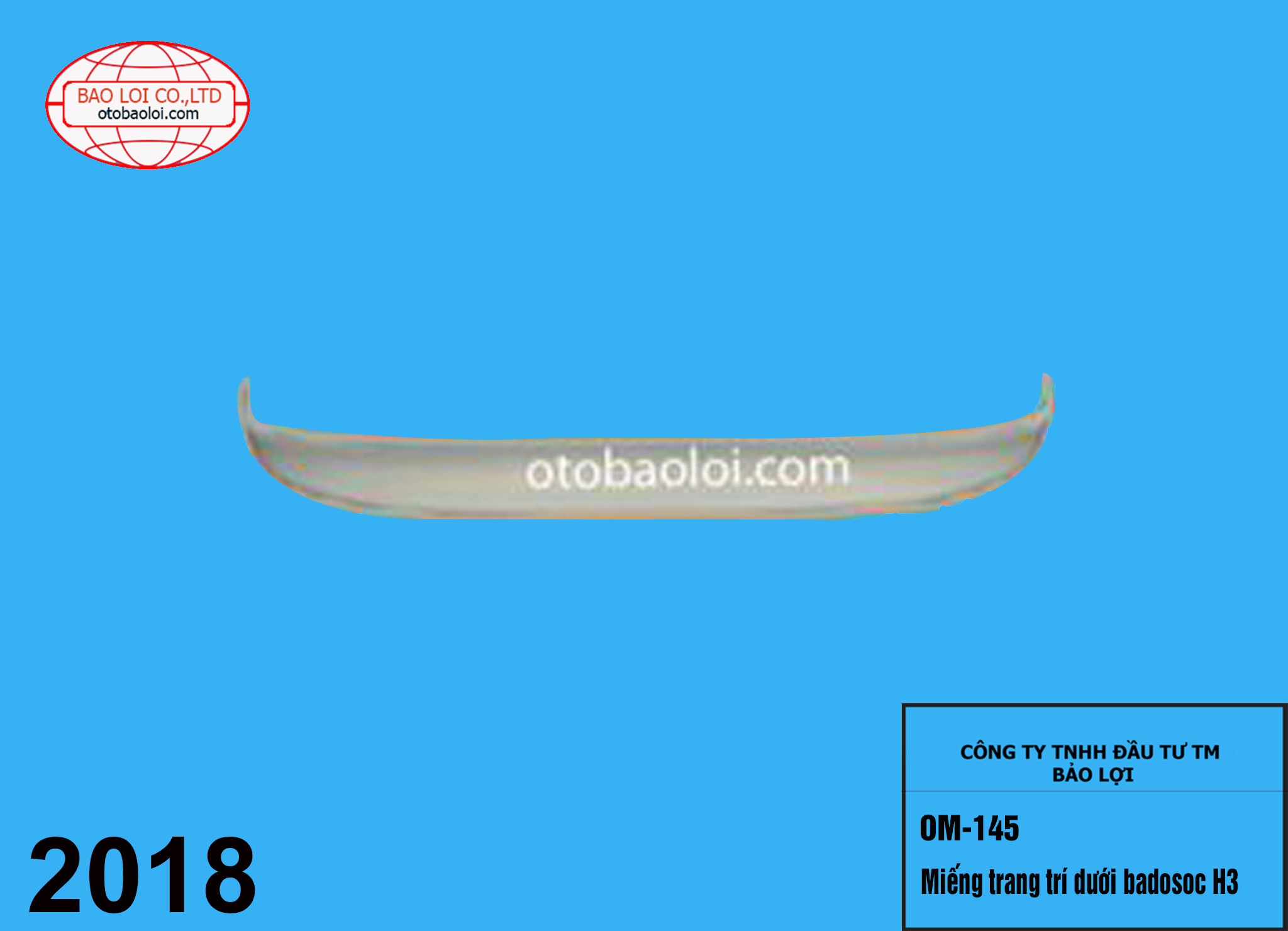 Miếng trang trí dưới badosoc H3