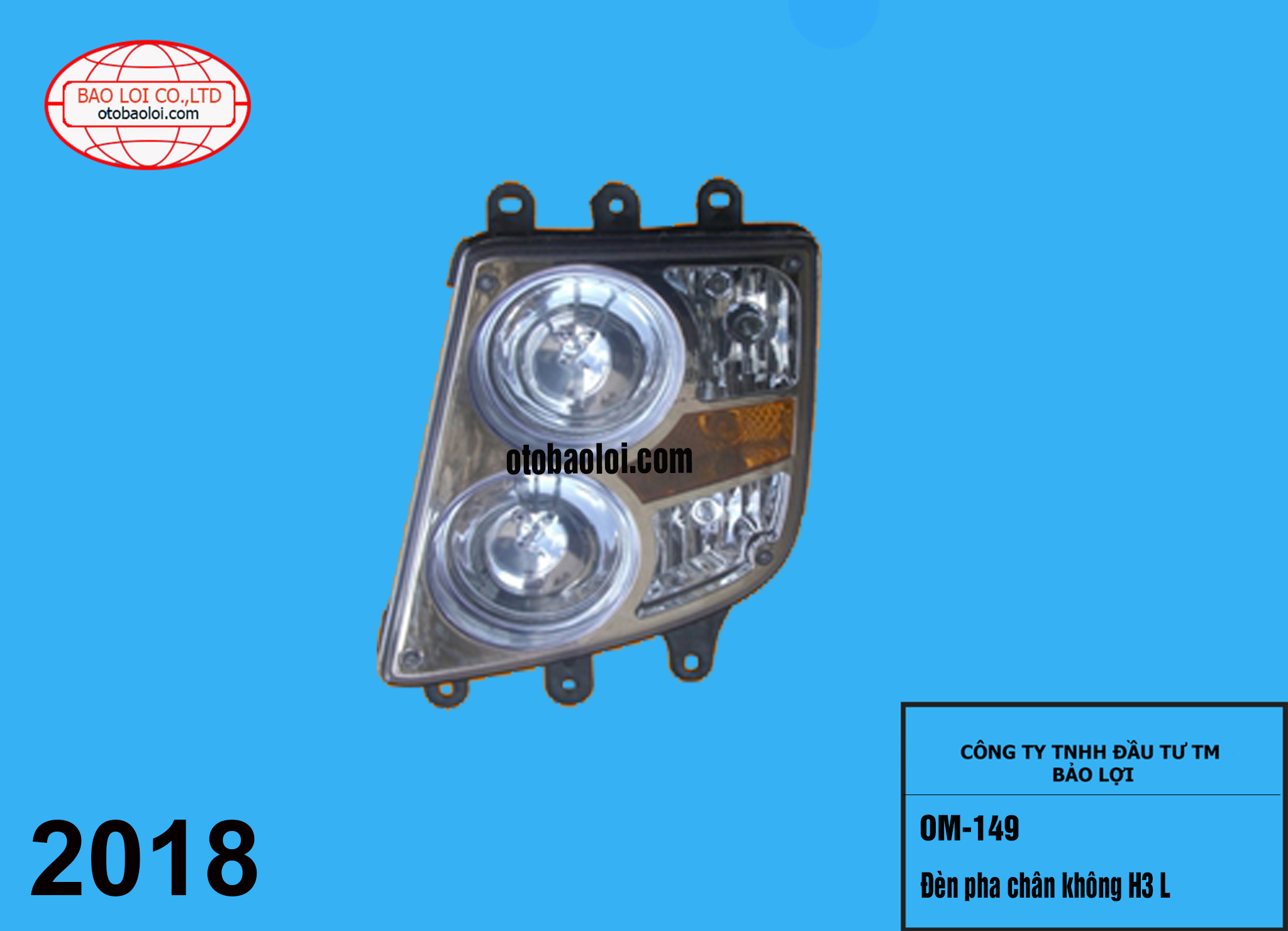 Đèn pha chân không H3 L