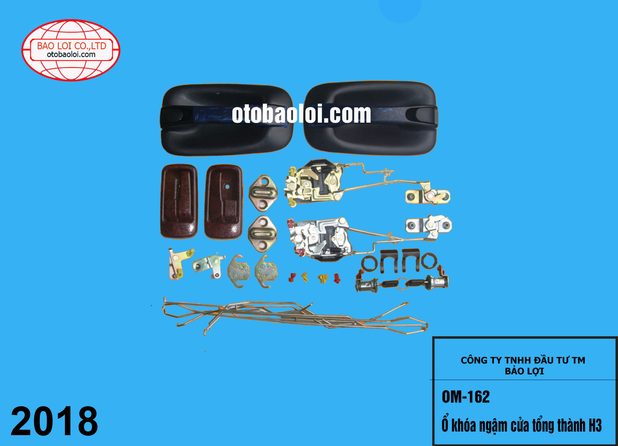 Ổ khóa ngậm cửa tổng thành H3