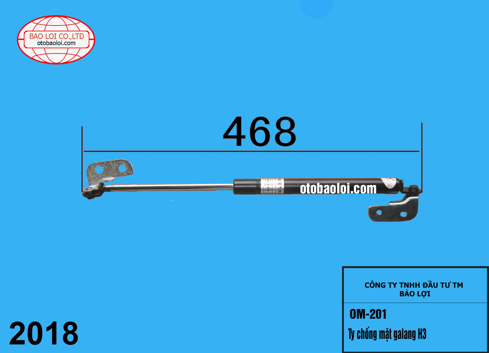 Ty chống mặt galang H3