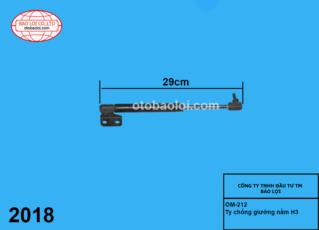 Ty chống giường nằm H3