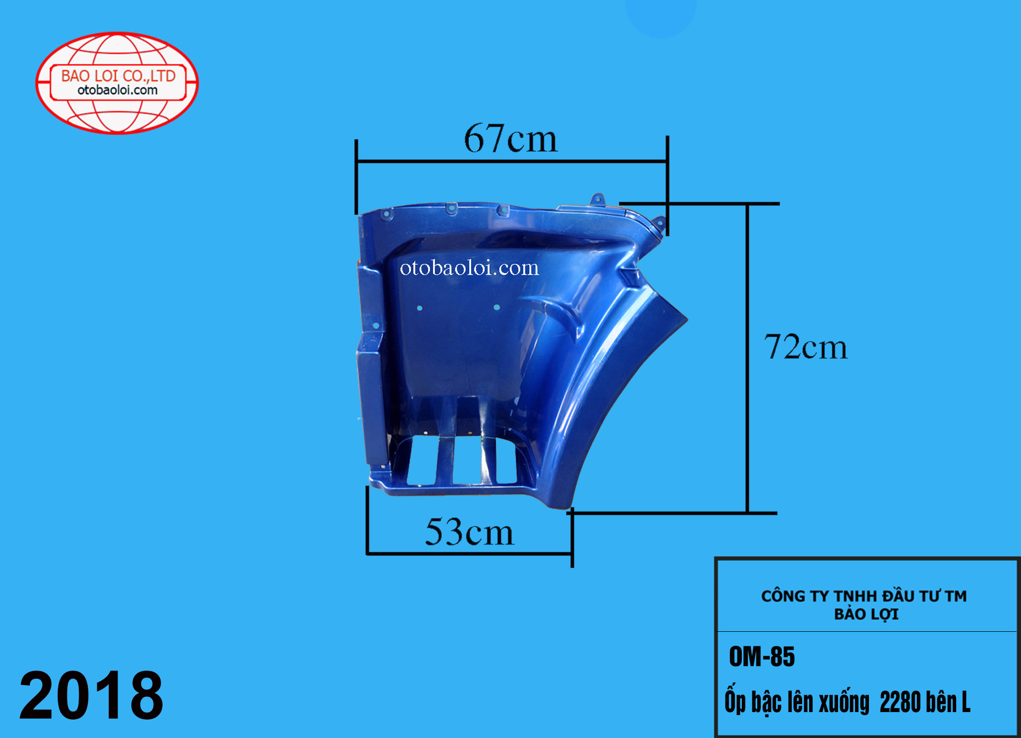 Ốp bậc lên xuống  2280 bên L