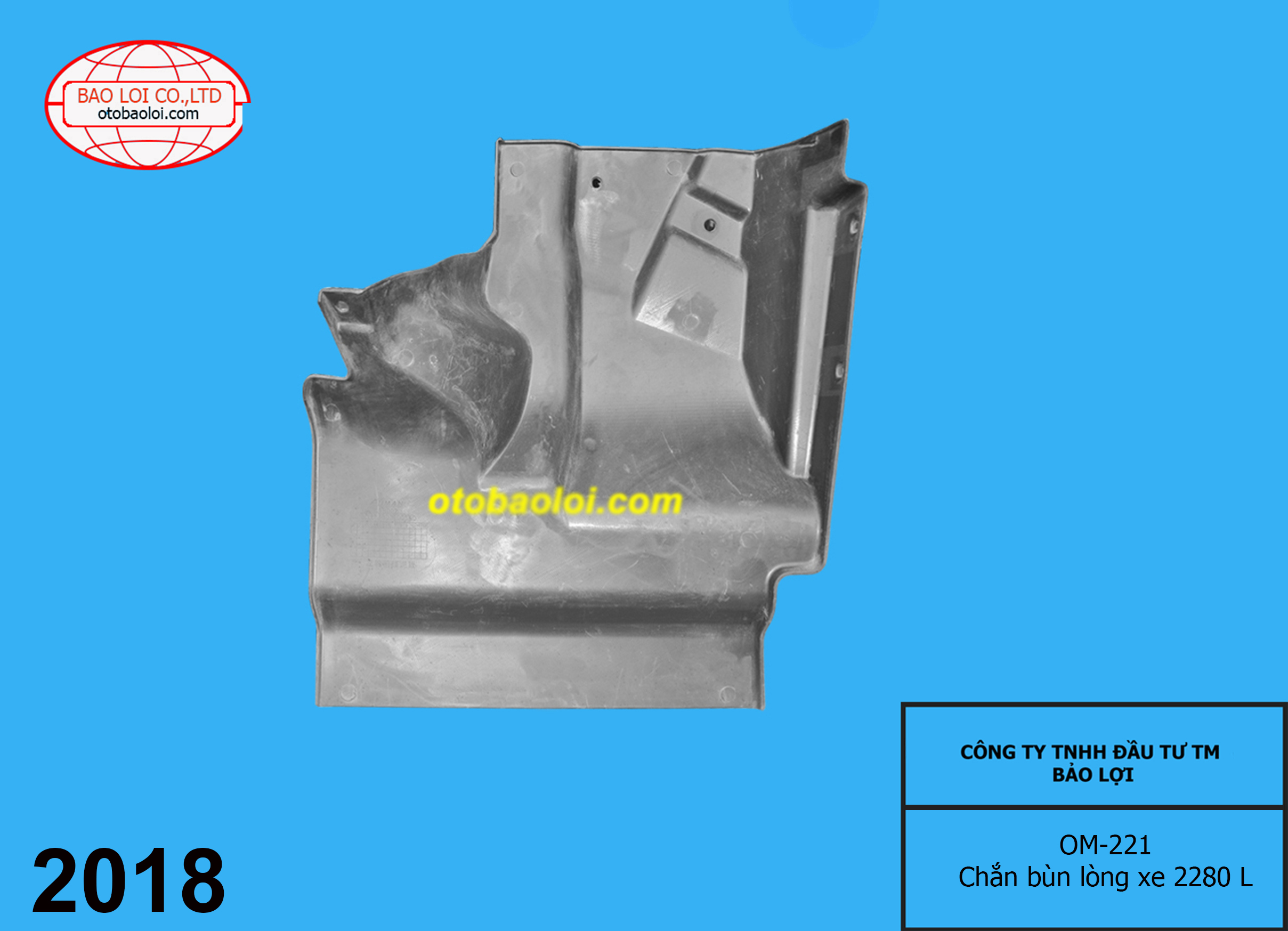 Chắn bùn lòng xe 2280 L