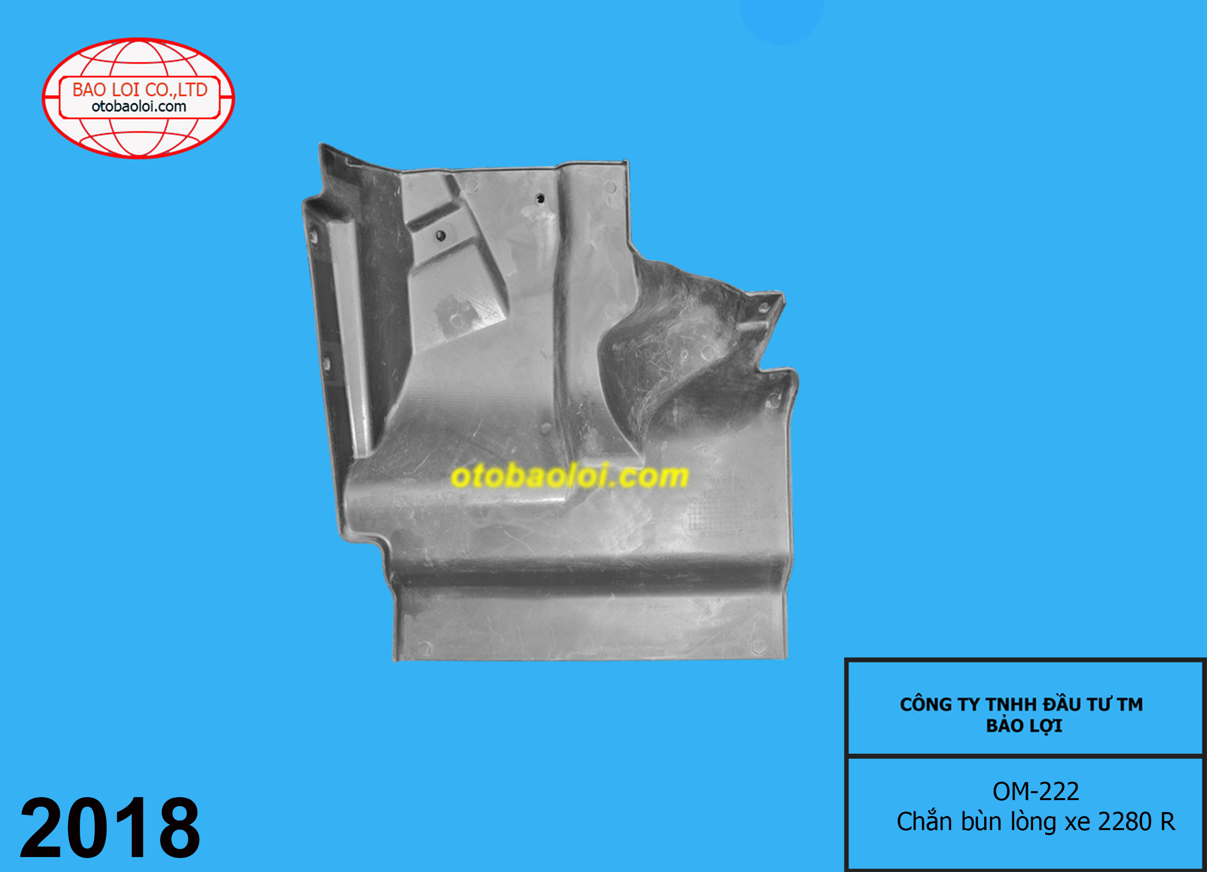 Chắn bùn lòng xe 2280 R