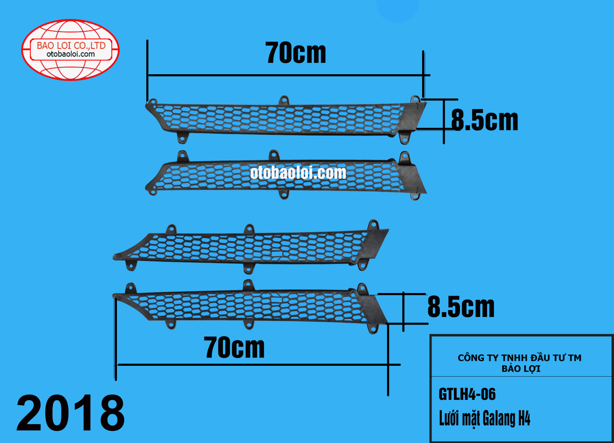 Lưới mặt Galang H4