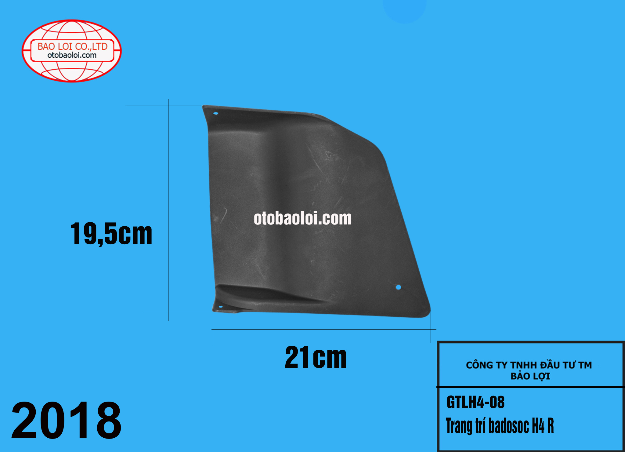 Trang trí badosoc H4 R