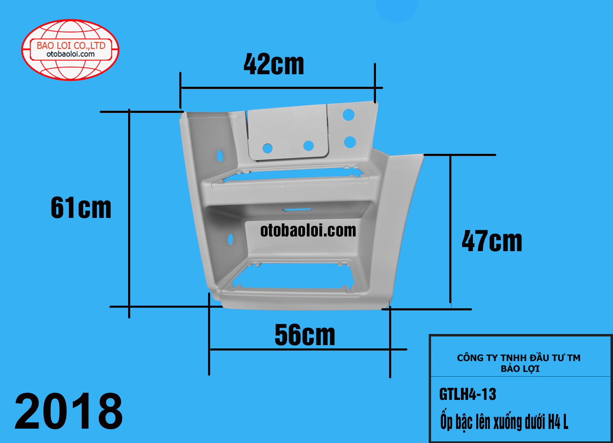 Ốp bậc lên xuống dưới H4 L
