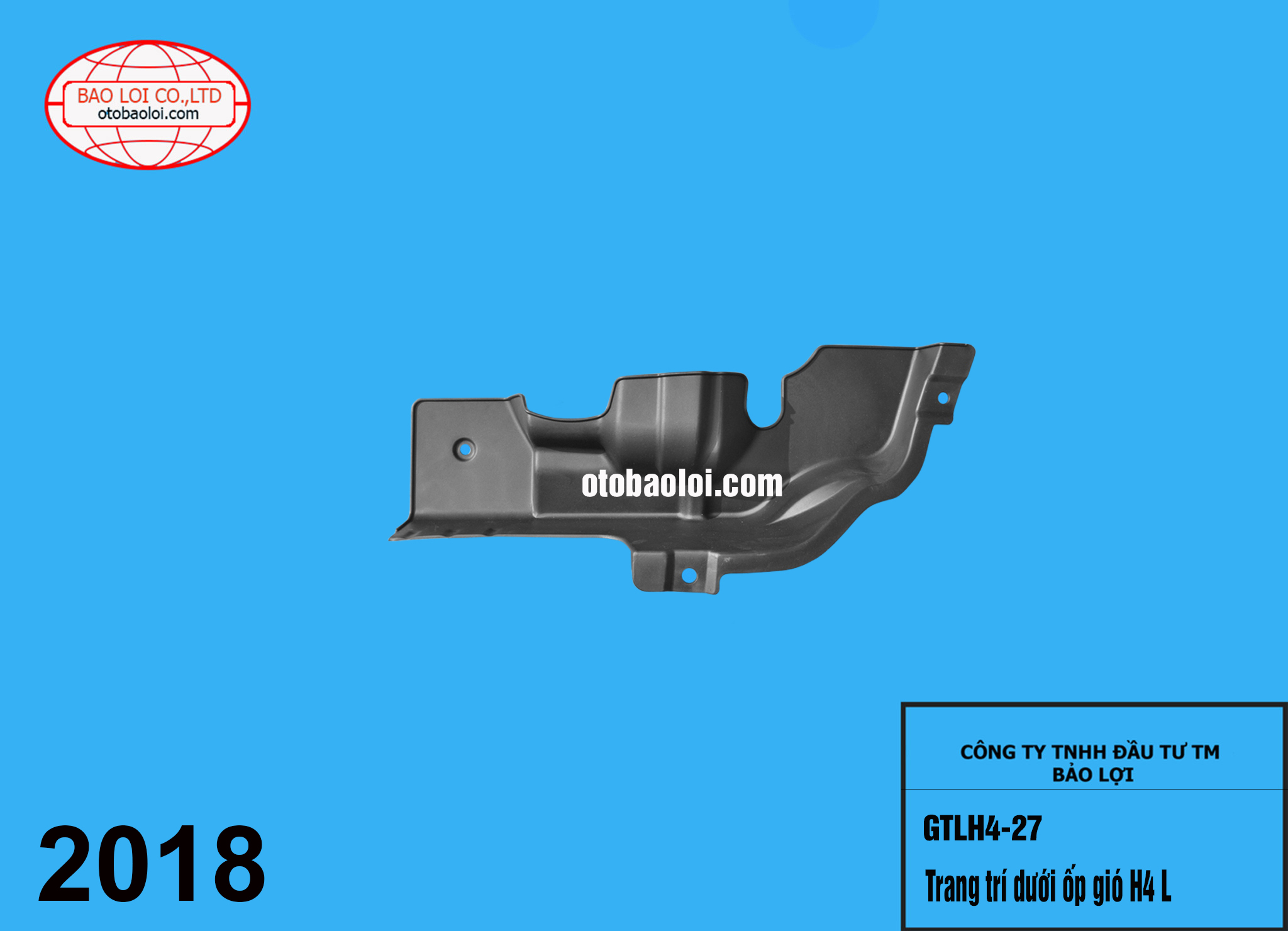Trang trí dưới ốp gió H4 L