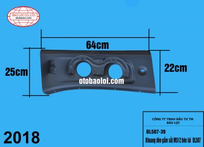Khoang đèn gầm sắt M512 bên lái  BL507