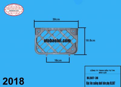 Bậc lên xuống dưới bên phụ BL507