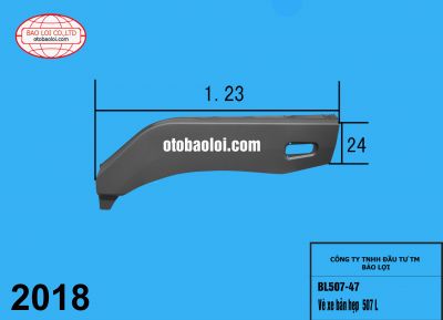 Vè xe bản hẹp  507 L