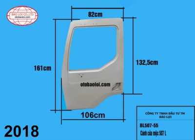 Cánh cửa mộc 507 L