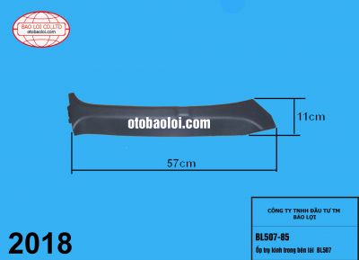 Ốp trụ kính trong bên lái  BL507