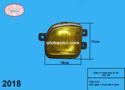 Đèn gầm L Hyundai 2.5tan