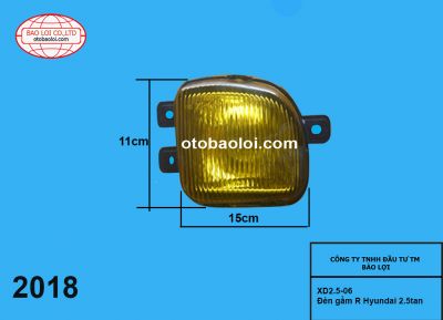 Đèn gầm R Hyundai 2.5tan