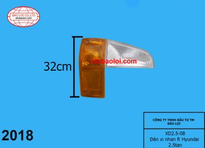 Đèn xi nhan R Hyundai 2.5tan