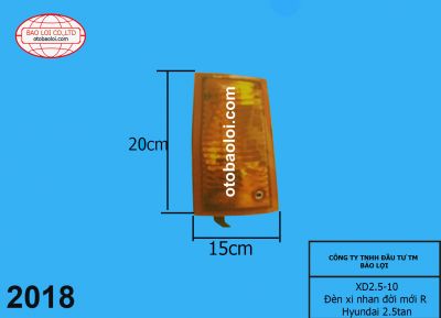 Đèn xi nhan đời mới R Hyundai 3.5tan