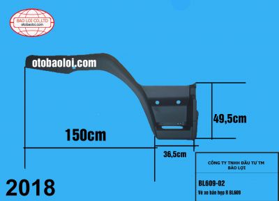 Vè xe bản hẹp R BL609
