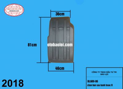 chan bun sau banh truoc R