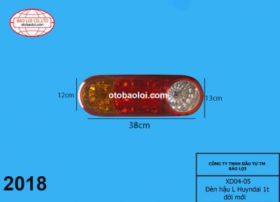 Đèn hậu L Huyndai 1t đời mới(loại thường)