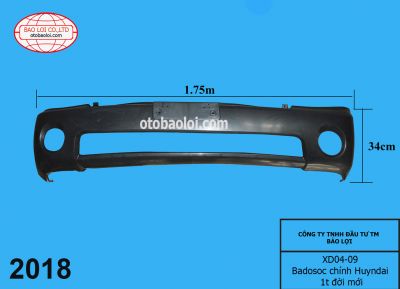 Badosoc chính Huyndai 1t đời mới