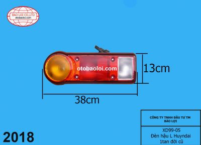Đèn hậu L Huyndai 1tan đời cũ