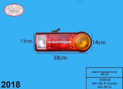 Đèn hậu R Huyndai 1tan đời cũ
