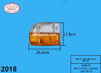 Đèn xi nhan L Huyndai 1tan đời cũ