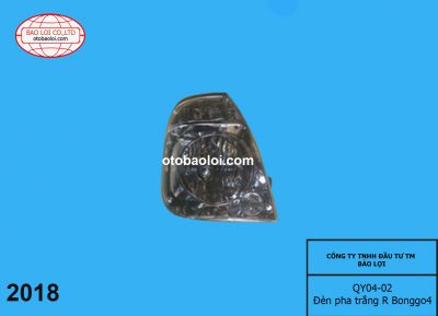 Đèn pha trắng R Bonggo4