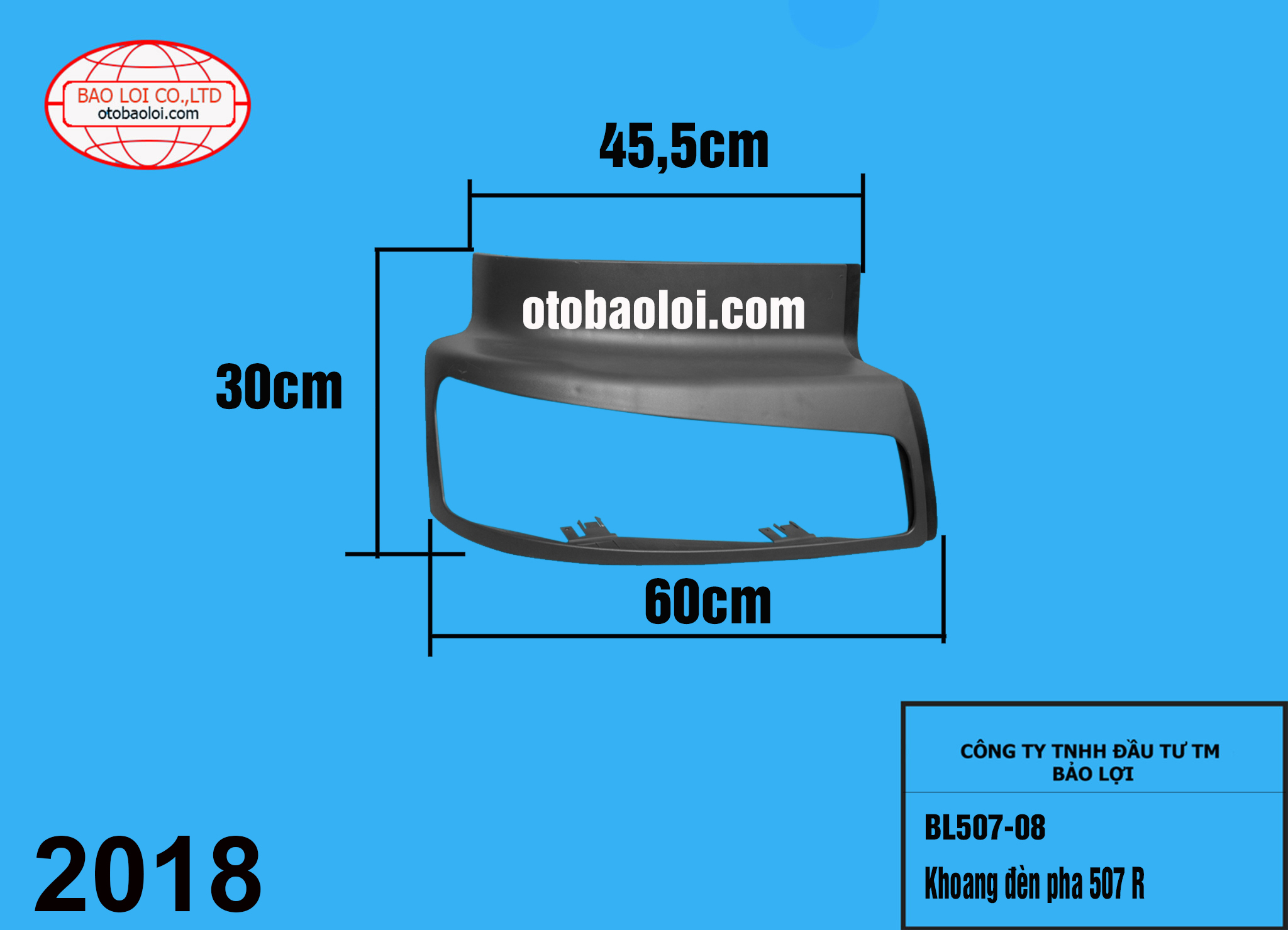 Khoang đèn pha 507 R