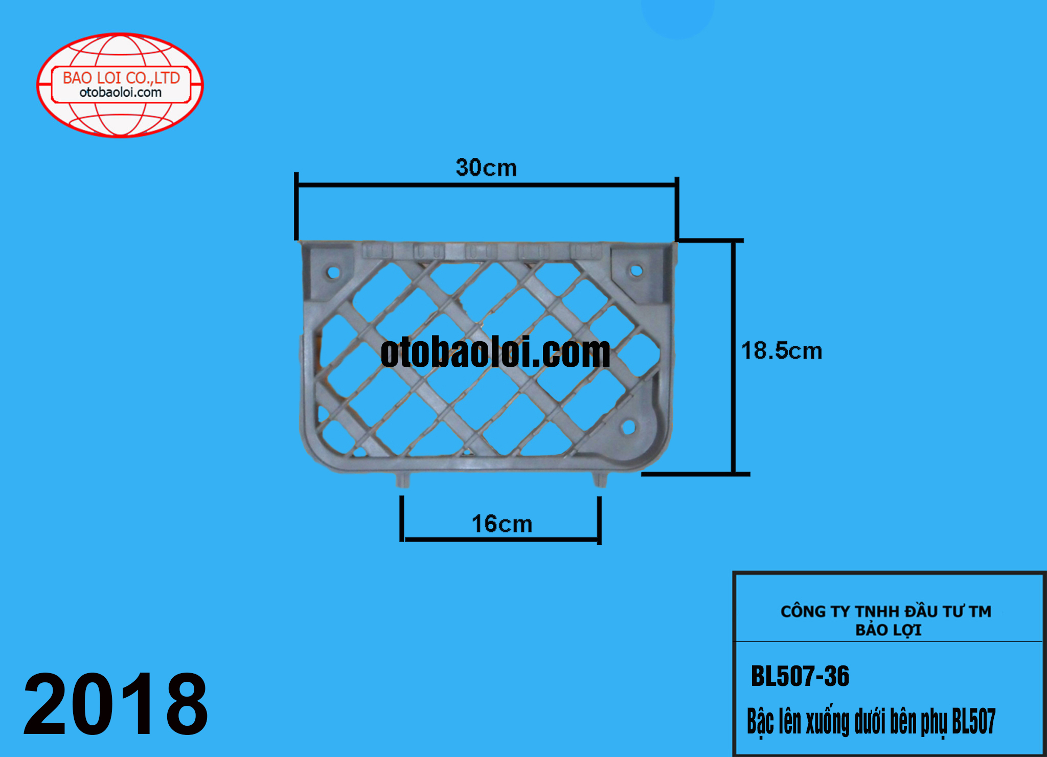 Bậc lên xuống dưới bên phụ BL507