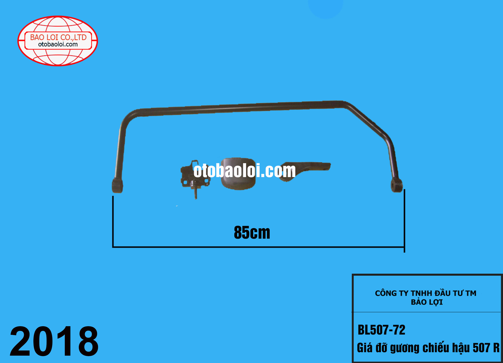 Giá đỡ gương chiếu hậu 507 R