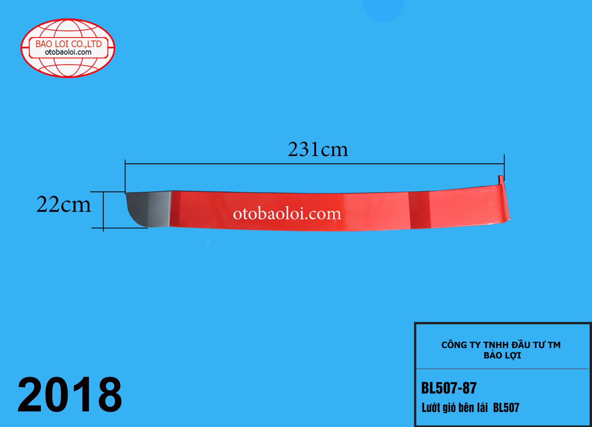 Lướt gió bên lái  BL507