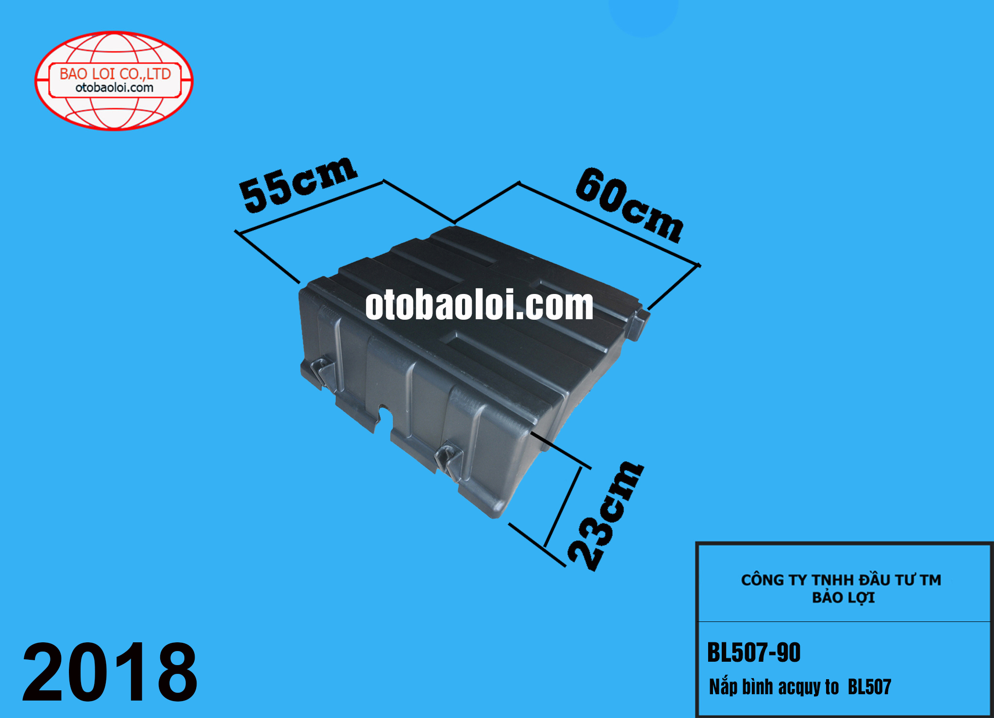 Nắp bình acquy to  BL507