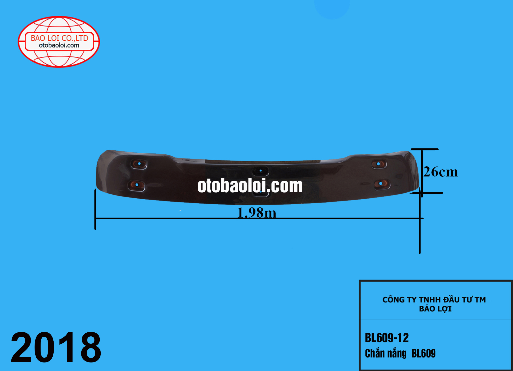 Chắn nắng  BL609