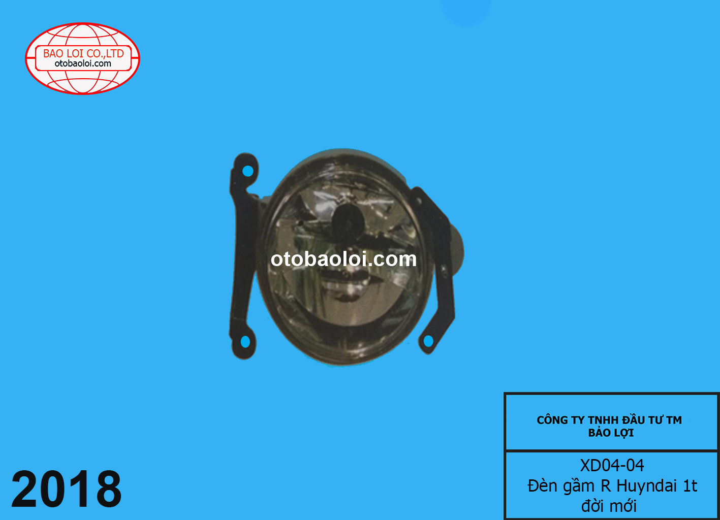 Đèn gầm R Huyndai 1t đời mới