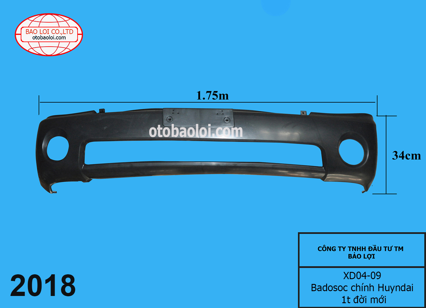 Badosoc chính Huyndai 1t đời mới