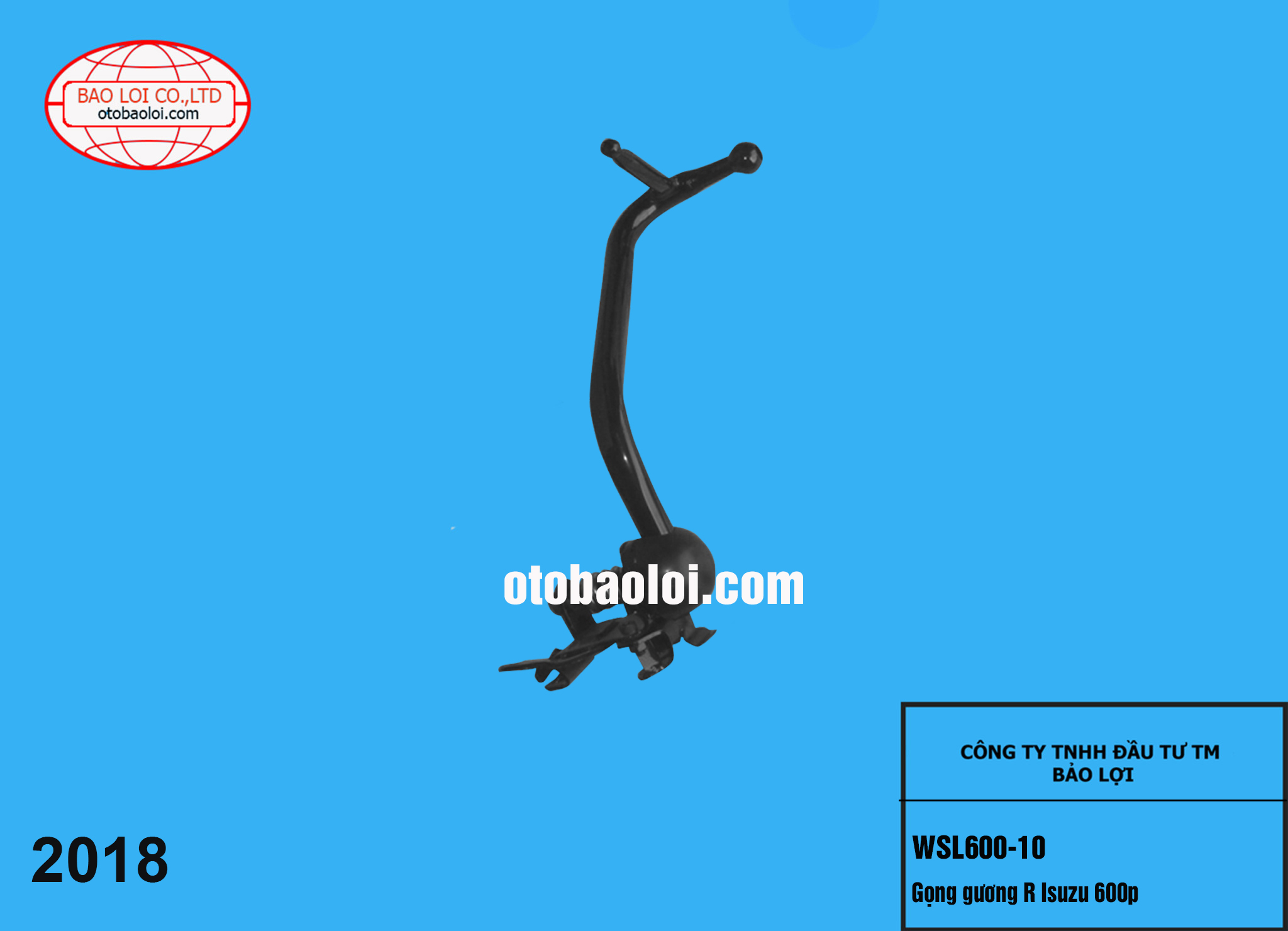 Gọng gương R Isuzu 600p