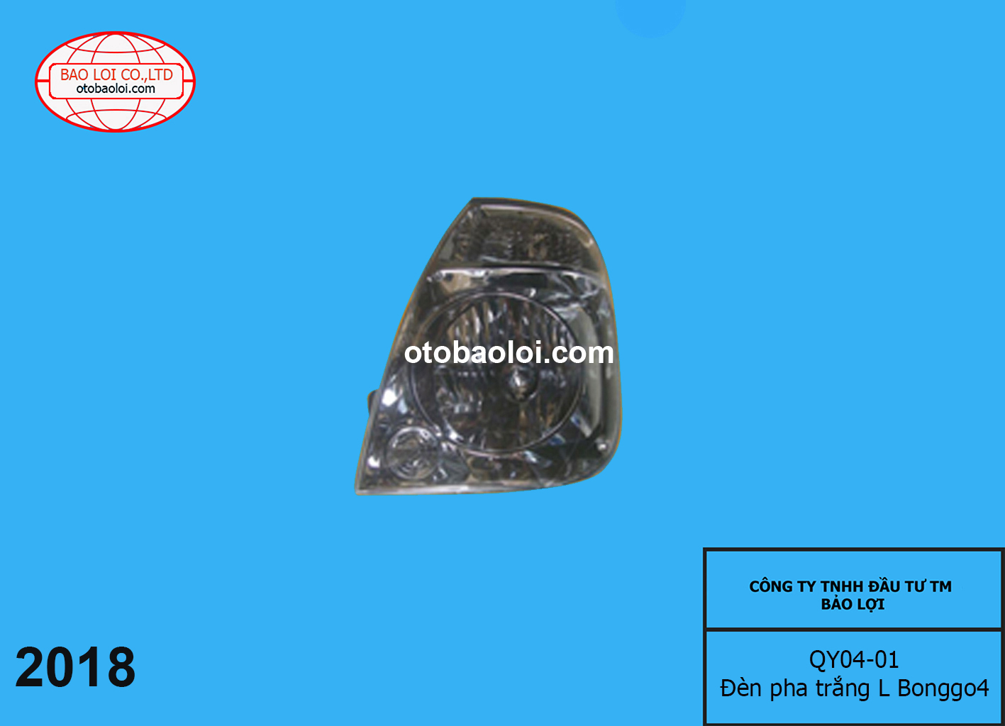 Đèn pha trắng L Bonggo4