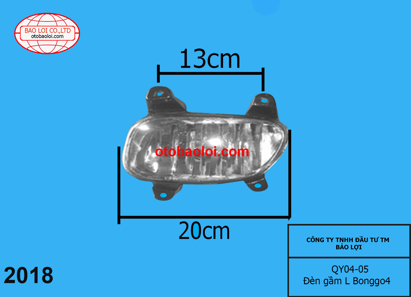 Đèn gầm L Bonggo4